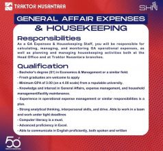 General Affair Expenses & Housekeeping