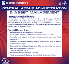 General Affair Administration & Asset Management